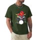 thumbnail image 1 of Camiseta de Nyango Star Mascot Drummer para hombre camisa de sudor tops de verano camisetas gráficas 4500, 1 of 7