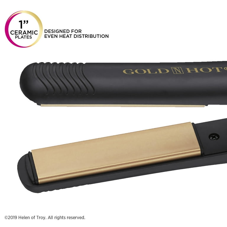 Gold n hot 2025 flat iron walmart