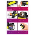 thumbnail image 5 of Uscallm Rechargeable Led Headlamp, Built-in Battery LED Headlamp, Rechargeable Headlight Outdoor Camping Hiking, Usb Charging Work Light Hands Free, Bright Waterproof Head Torch For Night Running, 5 of 9