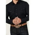 thumbnail image 3 of Gibson Trading Co Men's Southside Long Sleeve Snap Western Shirt Navy Medium, 3 of 4