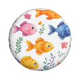 thumbnail image 2 of Multi-Size Car Tire Dust Cover Sunscreen, Corrosion, Dust And Water Keep Spare Tires Clean Cute Fish 15 Inch, 2 of 8