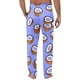 thumbnail image 5 of Pantalones largos para hombre con estampado de cintura elástica y bolsillo con cordón, pantalones largos de poliéster para hombre, 5 of 5