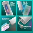 thumbnail image 4 of GuruNanda Compact Dental Water Flosser - Travel Size Oral Irrigation - 180ml Tank- White, 4 of 10