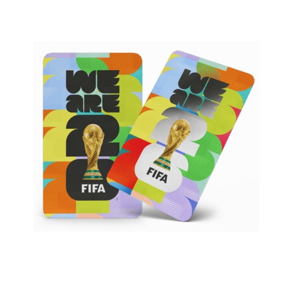Imán iridiscente FIFA WORLD CUP Mundial 2026 1 Pieza
