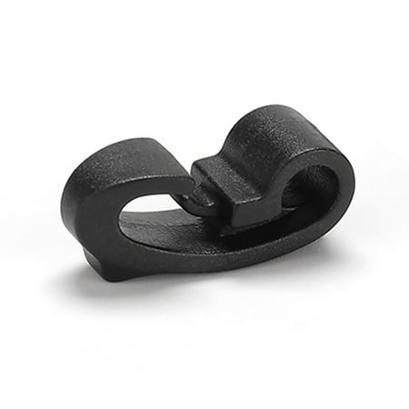

50Pcs Tactical Gear Clip Bungee Cords Hooks for Outdoor Camping Hiking Two way rope tie buckle