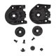 thumbnail image 3 of 1 Pair Helmet Visors Base Plate Lens Holder for AXXIS DARKENS, 3 of 5