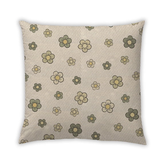 Ahgly Company Indoor Square Contemporary Throw Pillow, 18 inch by 18 inch