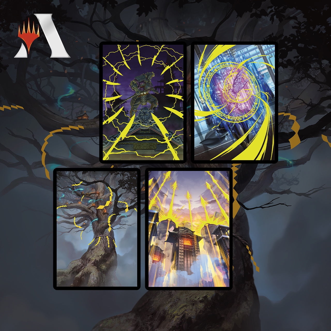 Magic: The Gathering TCG - Secret Lair Drop Series - Showcase: Neon Dynasty - Neon Ink Foil [Card Game, 2 Players]