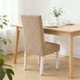 thumbnail image 4 of QTOCIO Elastic Dining Table And Chair Covers Semi Circular Home Chair Covers Chair Back Covers Common Chair Covers Suitable For Home Or Dining Room Chairs, 4 of 4