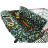 Suessie Shopping Cart Cover for Baby or Toddler | 2-in-1 High Chair Cover | Universal Fit for Boy or Girl | Includes Carry Bag | Machine Washable | Fits Restaurant Highchair (Dinosaurs)?