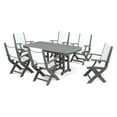 thumbnail image 4 of POLYWOOD&reg; Coastal Sling Dining Set - Seats 6, 4 of 6