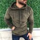 thumbnail image 5 of Gibobby Sudaderas de hombre Sudadera con Capucha Camisa para Hombre(Verde,XG), 5 of 5