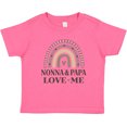thumbnail image 3 of Inktastic Nonna and Papa Love Me Girls Rainbow Girls Baby T-Shirt, 3 of 5