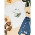 thumbnail image 3 of For A Reason Daisy T-Shirt Women -Image by Shutterstock, Female Medium, 3 of 4