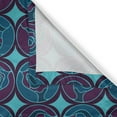 thumbnail image 4 of Ambesonne Floral Window Valance, Overview of Digital Roses, 54" X 18", Aqua Dark Purple, 4 of 5