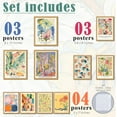 thumbnail image 2 of 10 Pcs Vintage Eclectic Wall Art Prints, Trendy Maximalism Poster for Aesthetic, Abstract Eclectic Wall Decor Van Gogh William Morris Matisse Monet Maximalist Famous (Unframed), 2 of 6