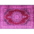 thumbnail image 1 of Ahgly Company Indoor Rectangle Medallion Pink Traditional Area Rugs, 8' x 10', 1 of 4