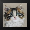 thumbnail image 2 of Liama, Lily 15x15 Black Modern Framed Museum Art Print Titled - Kitten Portrait II, 2 of 5