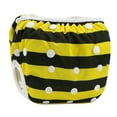 thumbnail image 1 of Pantalones de entrenamiento para piscina de verano, transpirables, impermeables, reutilizables, ajustables, de tamaño libre, Bee, 1 of 9