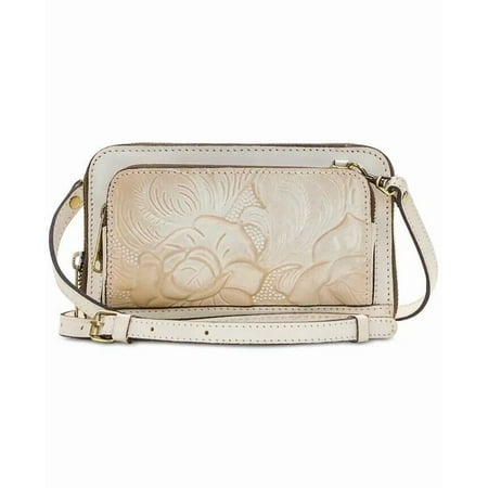 Patricia Nash Women's Andria Tooled Crossbody Creamgold Purse