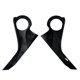 thumbnail image 2 of 1 Pair Car Rearview Mirror Holder Upper Cover L/R 2287.3001 2287.3002 for, 2 of 5
