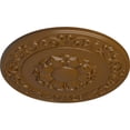 thumbnail image 3 of Ekena Millwork 27 3/4"OD x 2"P Sydney Ceiling Medallion (Fits Canopies up to 5 3/4"), Hand-Painted Smokey Topaz, 3 of 6