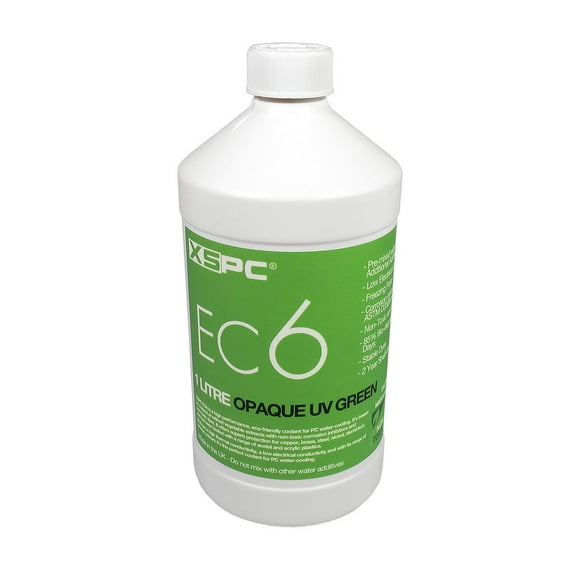 XSPC EC6 1000 ml Premix Opaque Water Cooling Coolant - Opaque UV Green
