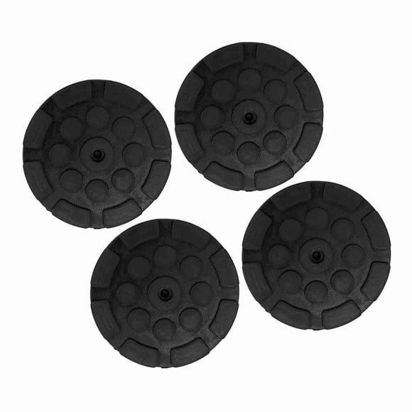 Car Jacking Lift Pads,4 Pcs Car Round Rubber Arm Pads Auto Jacking Lift Pads Weightlifter Accessories