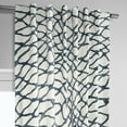 thumbnail image 2 of Ellis Blue Printed Cotton Twill Curtain (1 Panel), Ellis Blue, 50W X 84L, 2 of 10