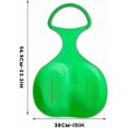 thumbnail image 2 of Snow Slide Children's Pop Slide Plastic Toboggan Plate For Outdoor Winter Sports, 2 of 3