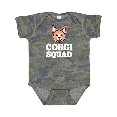 

Inktastic Dog Corgi Squad Gift Baby Boy or Baby Girl Bodysuit