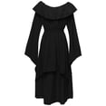 thumbnail image 3 of UPPADA Liquidation Robes d'Invitée de Mariage à Manches Évasées pour Femmes Robe de Cocktail Chic Robes de Bal d'Hiver Robes de Cocktail Formelles Robes de Bal Bleu Pâle, 3 of 4
