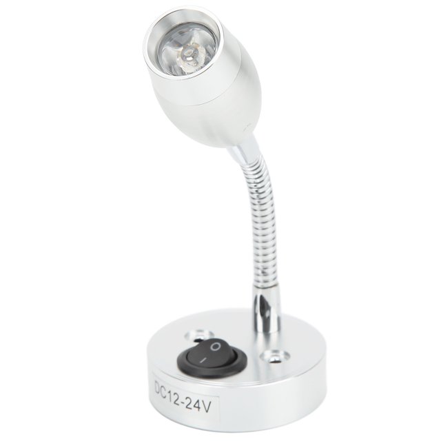 RV LED Light Boat Bedside Reading Lamp Adjustable Wall Mount Cabin Map Lamp For RV Interior