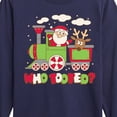 thumbnail image 3 of Instant Message - Who Tooted Christmas Train - Toddler & Youth Long Sleeve Graphic T-Shirt, 3 of 6