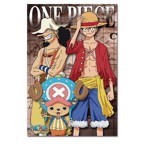 One Piece New World Chopper Ussop Luffy 300 Piece Jigsaw Puzzle Walmart Com