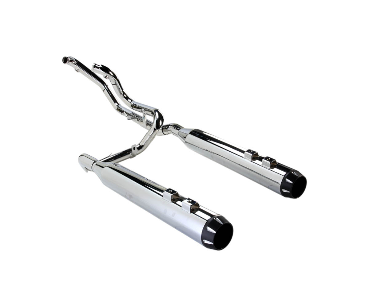 true dual straight pipe exhaust