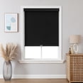 thumbnail image 1 of Persianas enrollables Joydeco, 100% opacas, inalámbricas, 53 x 122 cm, color negro, 1 of 6