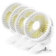 thumbnail image 1 of Soplador Aire USB Escritorio MiniBreezeWhite 4Pzas 4"Ø Blanco USB 5V 3 Velocidades Ventiladores de Ecritorio. VentDepot MXREW-004, 1 of 2