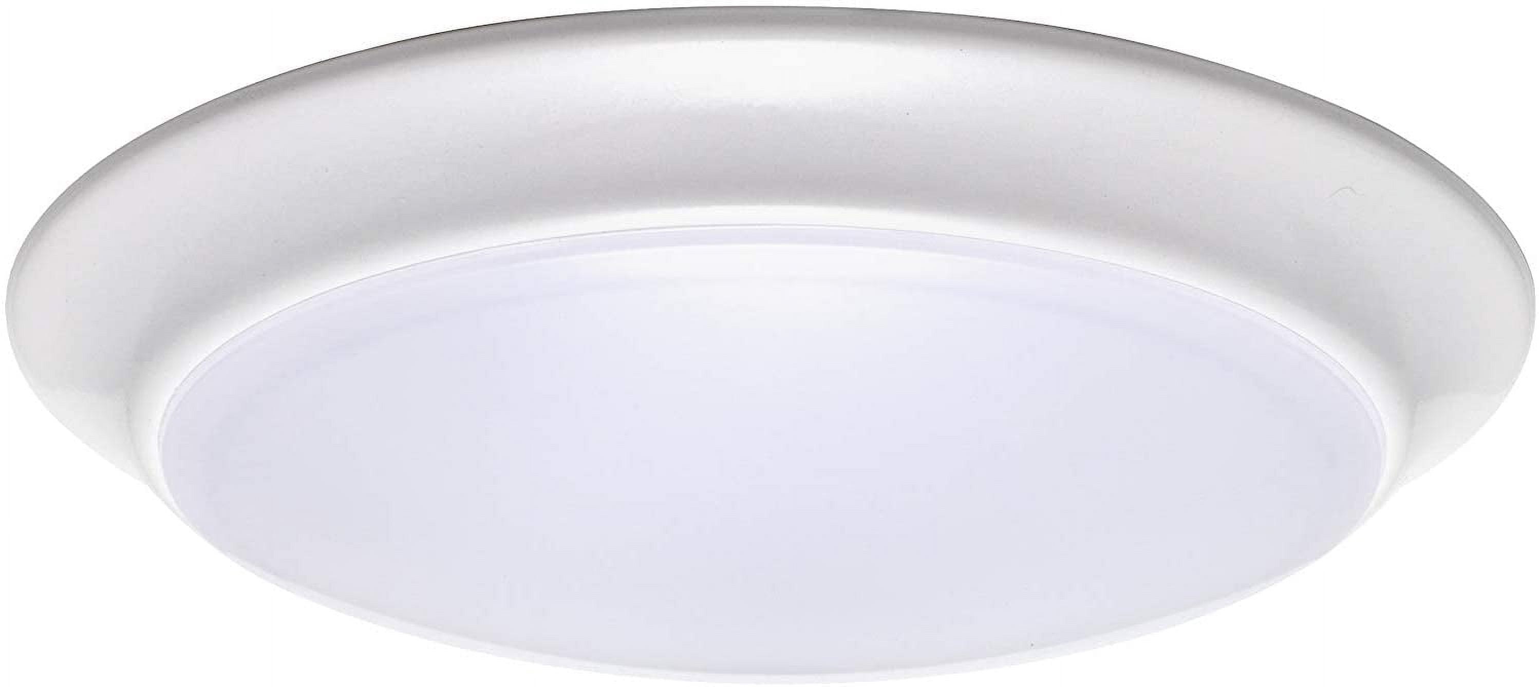 RGHJAR-LED Flush Mount Ceiling Lighting Fixture, Dimmable 7 Inch 11.5W 900 Lumen, Aluminum Housing Plus PC Cover, Damp Location Rated for Bathroom, 3000K, 1-Pack