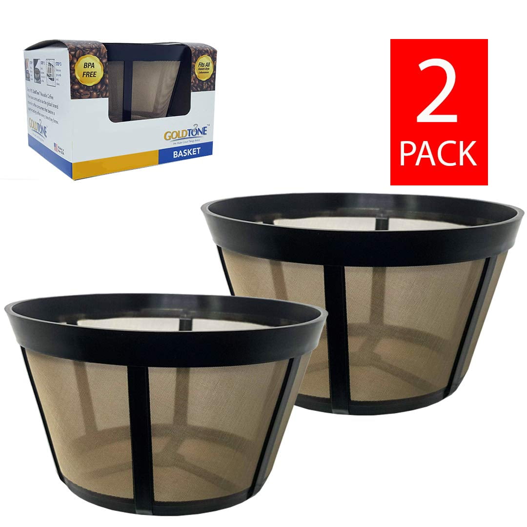 Perfect Fit 8-10 Cup BUNN Basket-Style Home Coffee Maker Filters and Replace BUNN Basket-Style Coffee Paper Filters 8-10 Cup Reusable Basket Permanent Coffee Filters Bunn