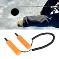 thumbnail image 1 of Ice Awls, Versatile Ice Pick Kit Incisive Tip Comfortable Grip Whistle Sturdy  for Emergency Orange, 1 of 7