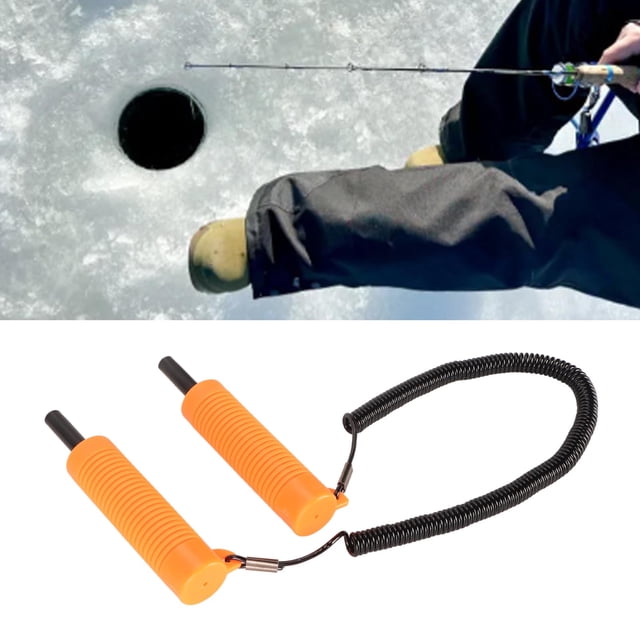Ice Awls, Versatile Ice Pick Kit Incisive Tip Comfortable Grip Whistle Sturdy for Emergency Orange