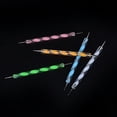 thumbnail image 3 of 5X 2 Way Ball Styluses Clay Sculpting Tools DIY 10 Different Nail Dotting T K WA, 3 of 10
