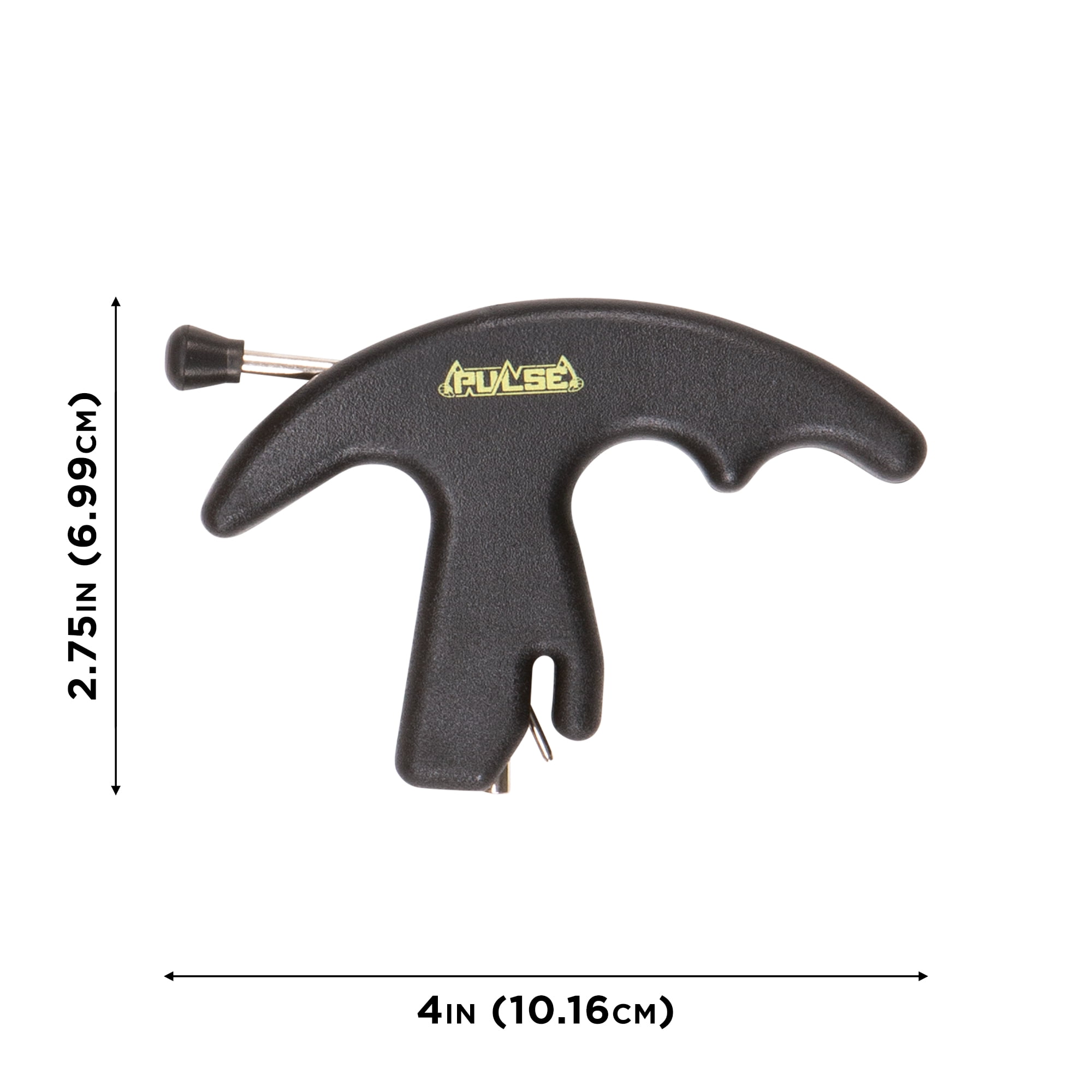 Pulse Compact Activated Release Thumb Trigger, Polycarbonate, Adult, Black