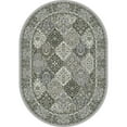 thumbnail image 4 of Ancient Garden Machine-Made Traditional Area Rug - Cream - 2' 7" x 4' 7" Oval, 4 of 7