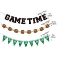 thumbnail image 3 of Sokhug Football Theme Party Decoration Flag, Triangular Bunting for Sports Birthday, 1 Set, 3 of 7