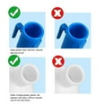 thumbnail image 6 of Blasgw Capped Urinal With Tube Urinal For The Elderly, Male And Female Household, In Car Urinal, Large Capacity Night Urinal White, 6 of 8