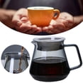 thumbnail image 5 of Coffee Pot Carafe Coffee Brewer, Reusable Heat Resistant Coffee Maker for Kitchen Supplies , 300ml, 5 of 8