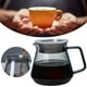 thumbnail image 5 of Cafetera, hervidor de agua, jarra para preparar café, cafetera exprés reutilizable y resistente al calor 300ml, 5 of 8