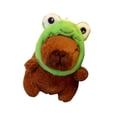 thumbnail image 3 of STARTIST Capybara Keychain Cute Car Keychain Bag Charm for Wallet Handbag Accessories Frog Hat, 3 of 9